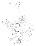 Page B Diagram and Parts List for 13AU604H401 2002 Yard Man Lawn Tractor